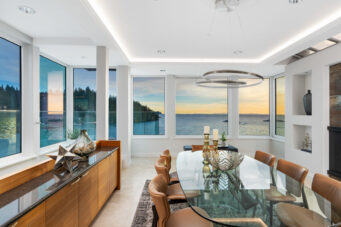 270 DEGREE WATERFRONT VIEWS WITH PRIVATE DOCK - 5310 Seaside Place, West Vancouver